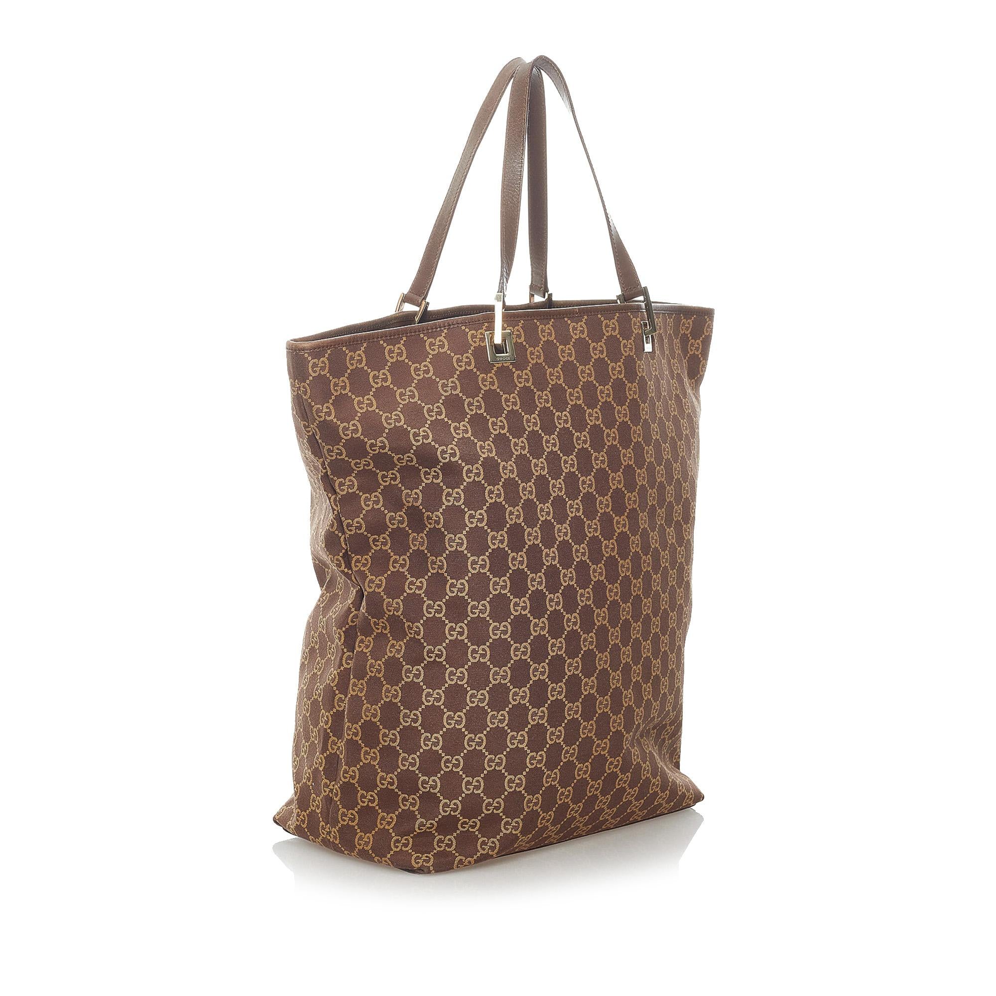 Gucci GG Canvas Tote Bag (SHG-32487)