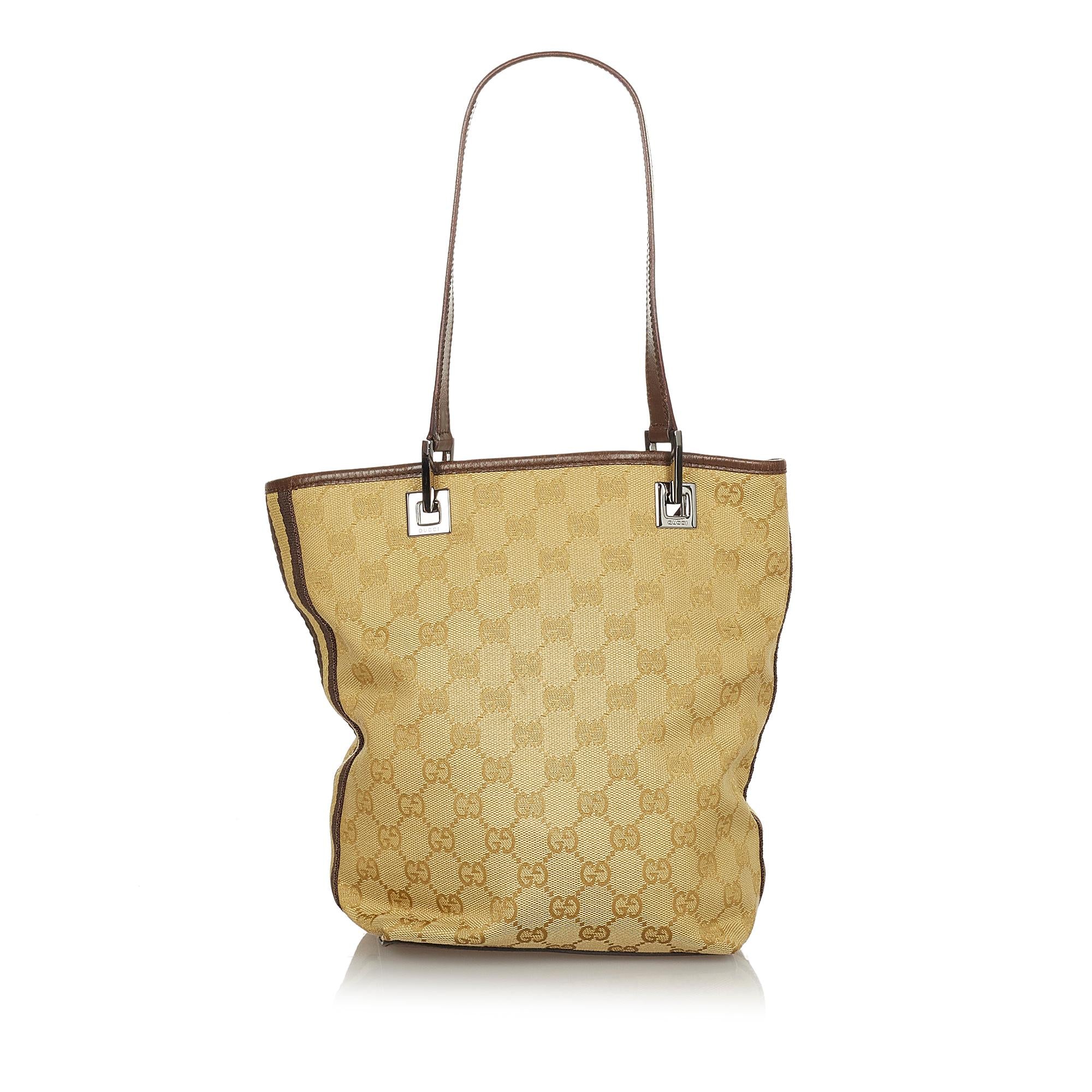 Gucci GG Canvas Tote Bag (SHG-32493)