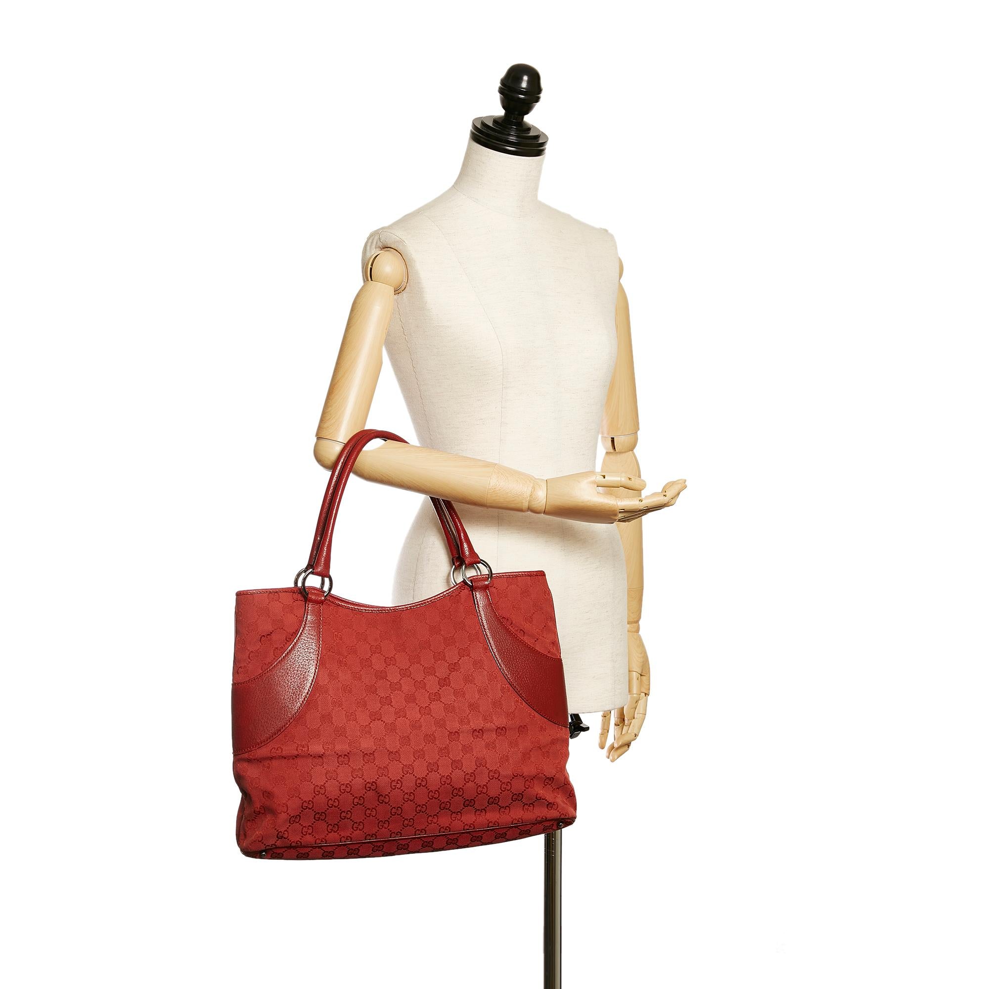 Gucci GG Canvas Tote Bag (SHG-32789)