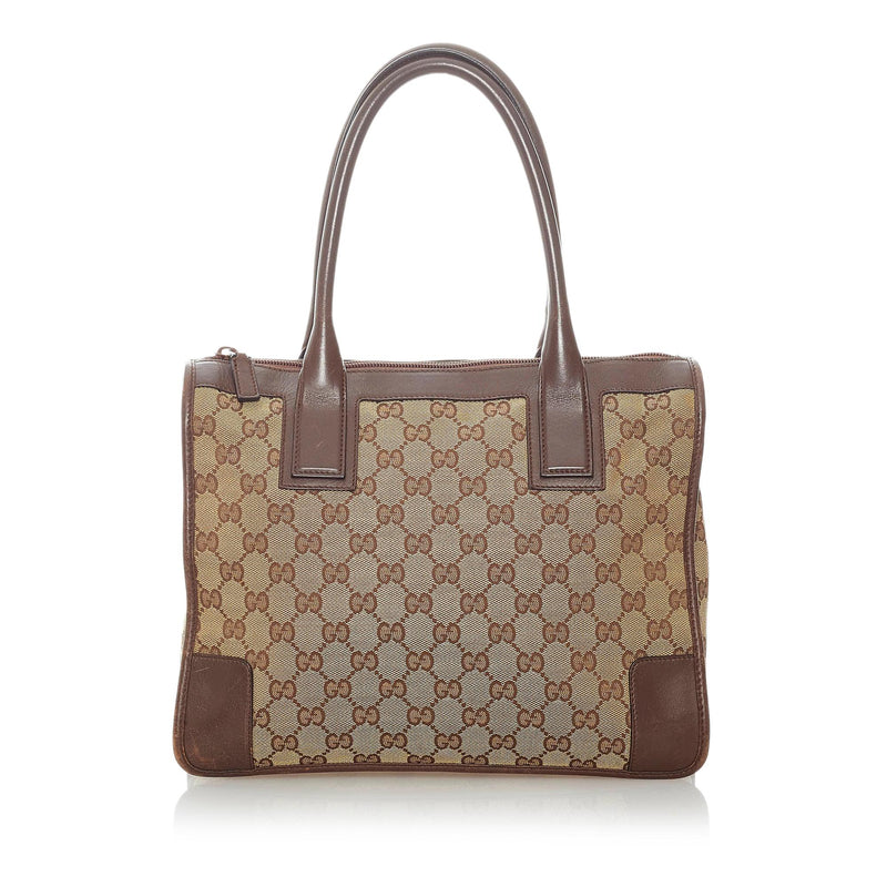 Gucci GG Canvas Tote Bag (SHG-32791)