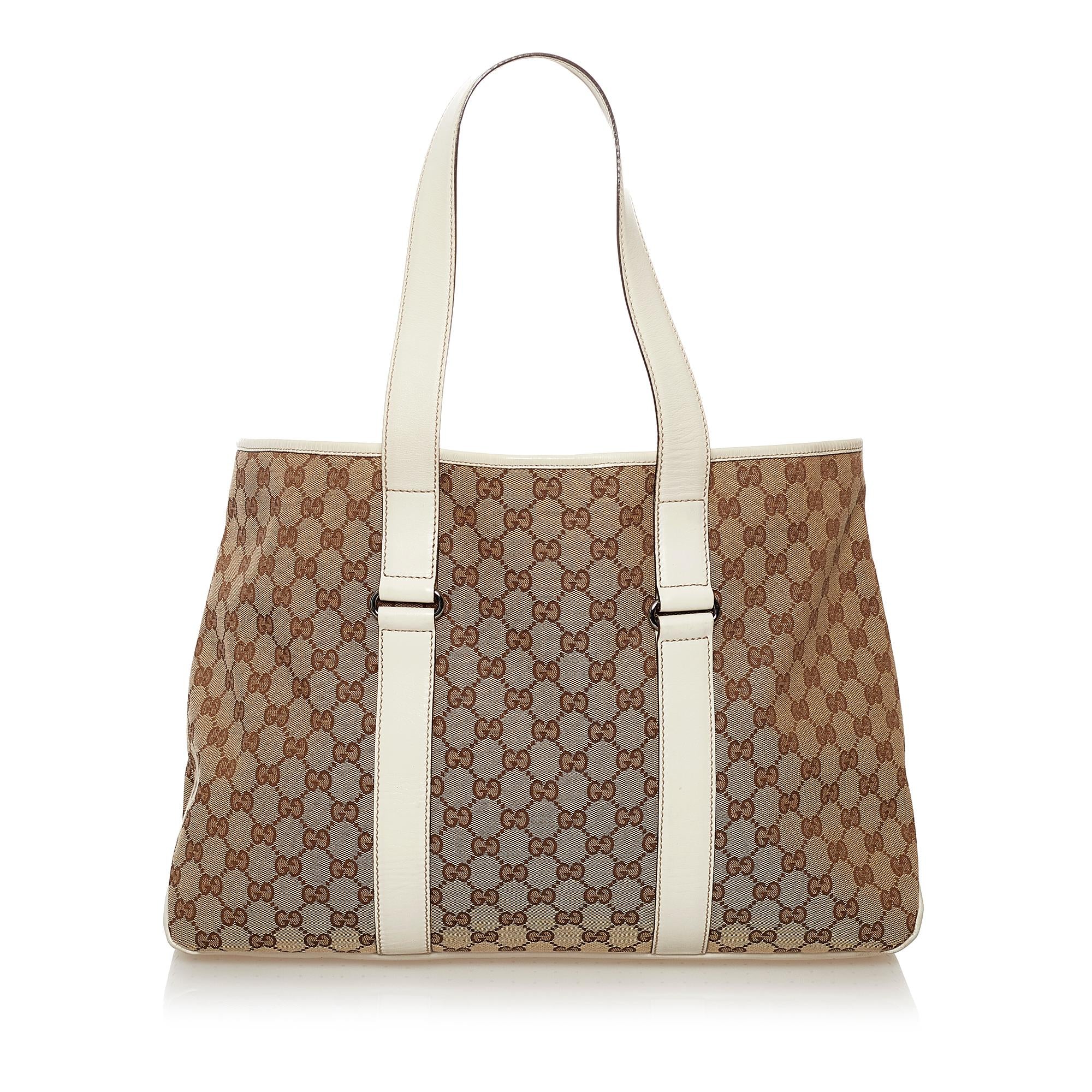 Gucci GG Canvas Tote Bag (SHG-32841)