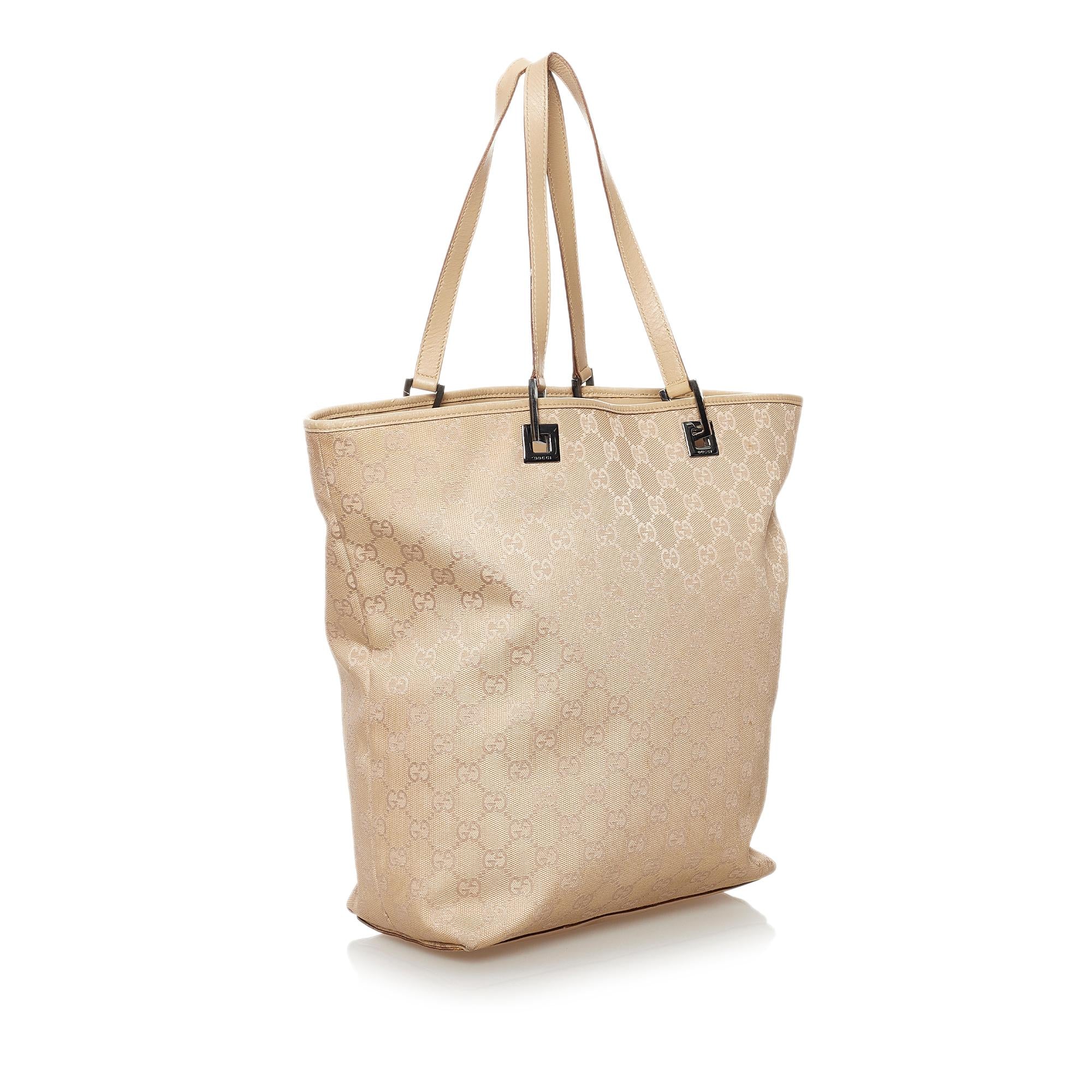 Gucci GG Canvas Tote Bag (SHG-32848)