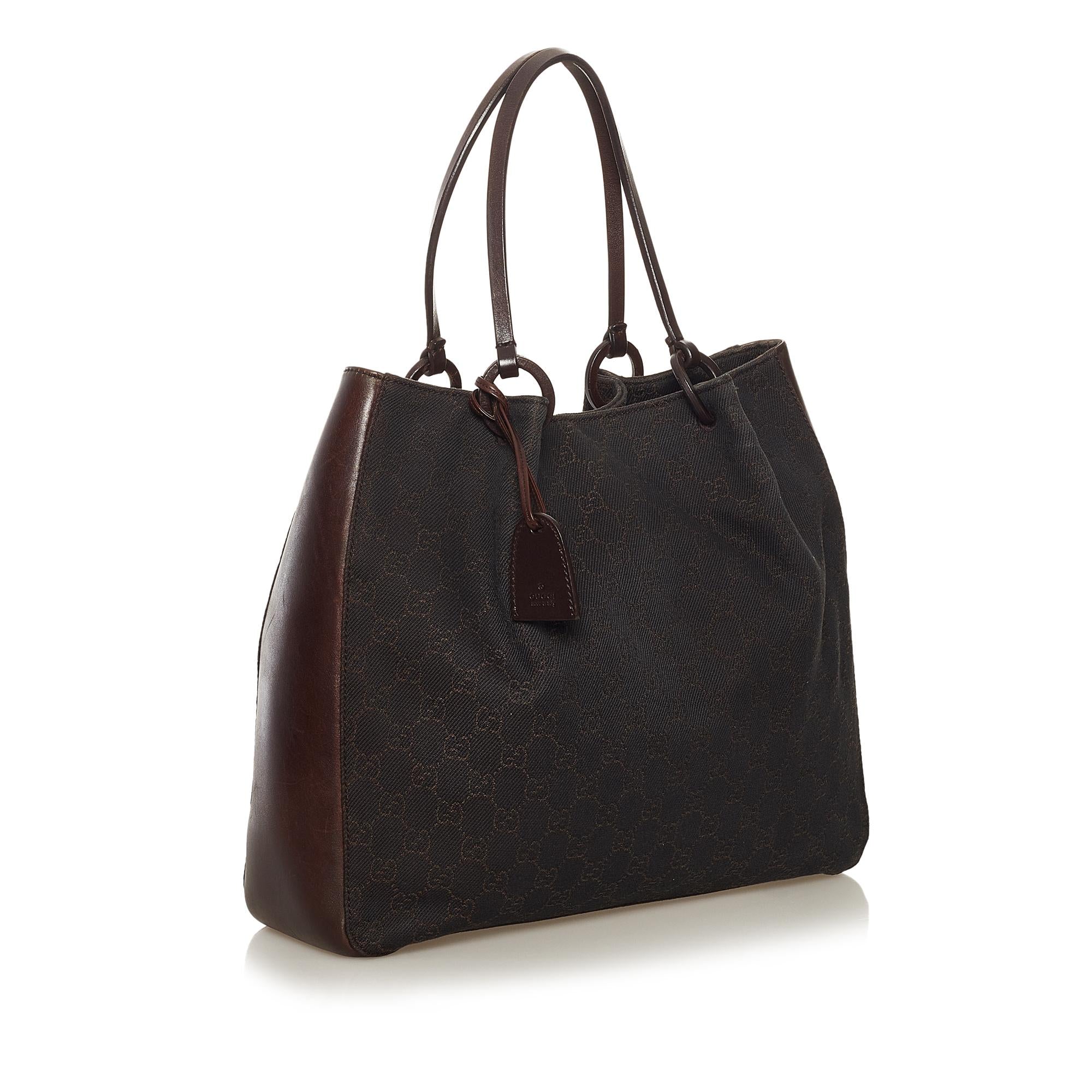 Gucci GG Canvas Tote Bag (SHG-34606)