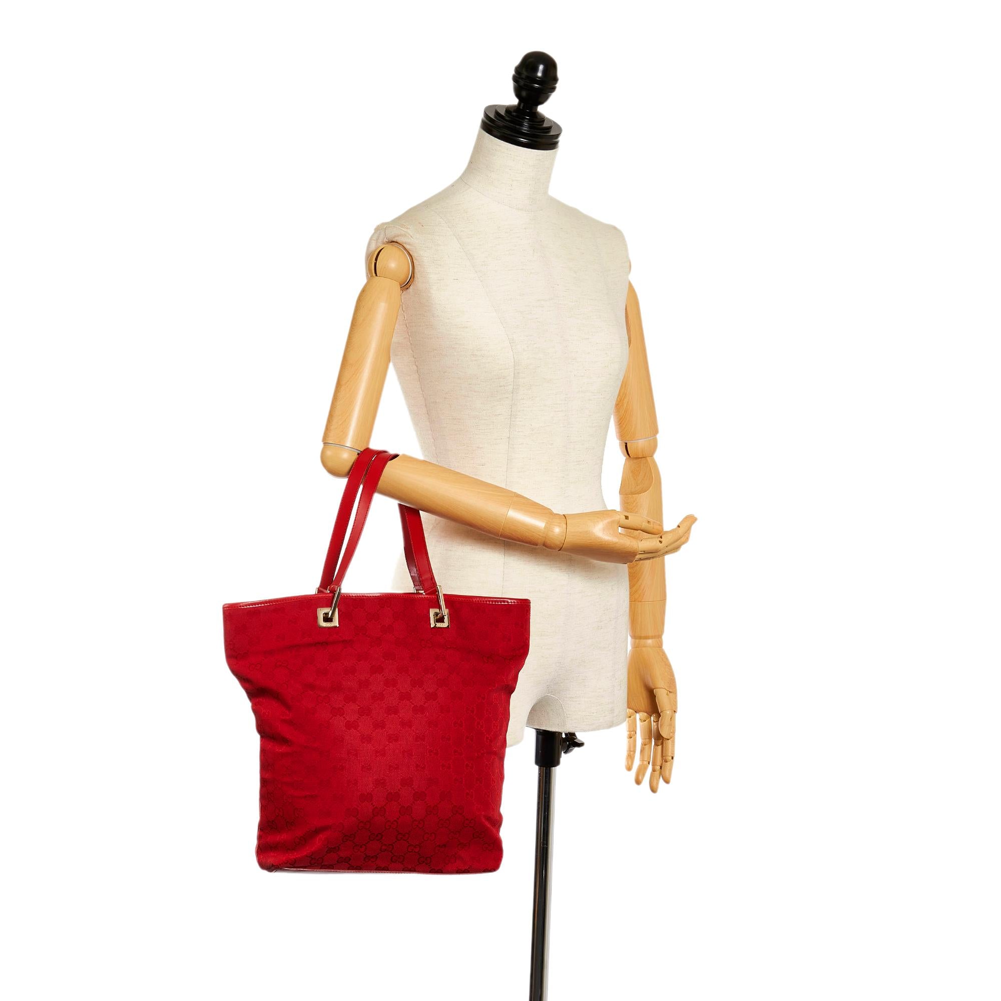 Gucci GG Canvas Tote Bag (SHG-34705)