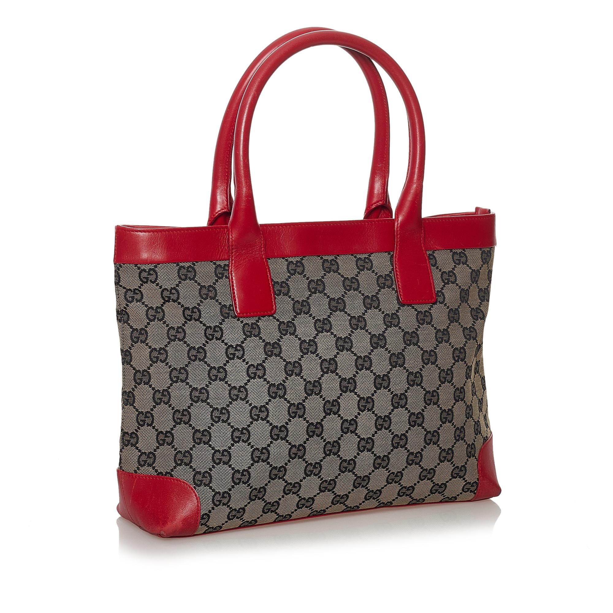 Gucci GG Canvas Tote Bag (SHG-34723)