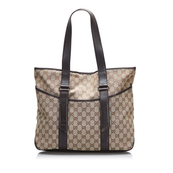 Gucci GG Canvas Tote Bag (SHG-b6K00b)