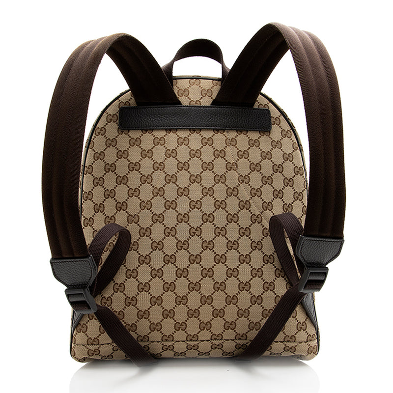 Gucci GG Canvas Travel Backpack (SHF-18297)