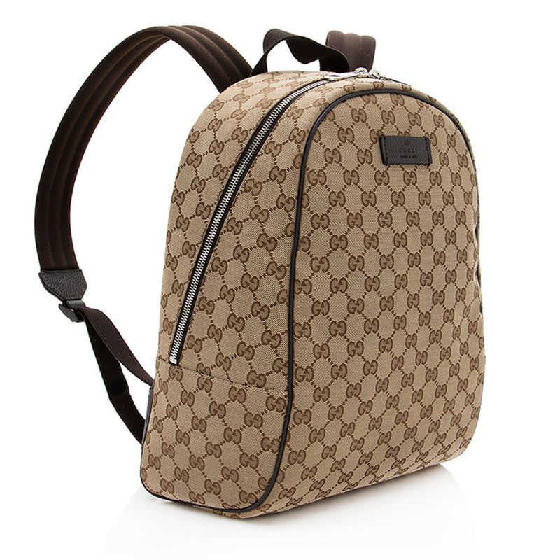 Gucci GG Canvas Travel Backpack (SHF-19306)