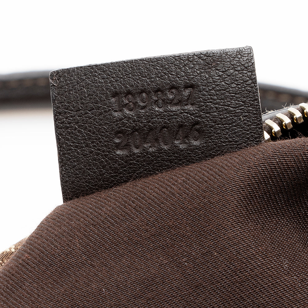 Gucci GG Canvas Trophy Boston Bag (SHF-20556)