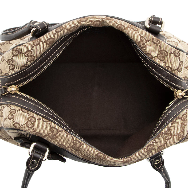 Gucci GG Canvas Trophy Boston Bag (SHF-20556)