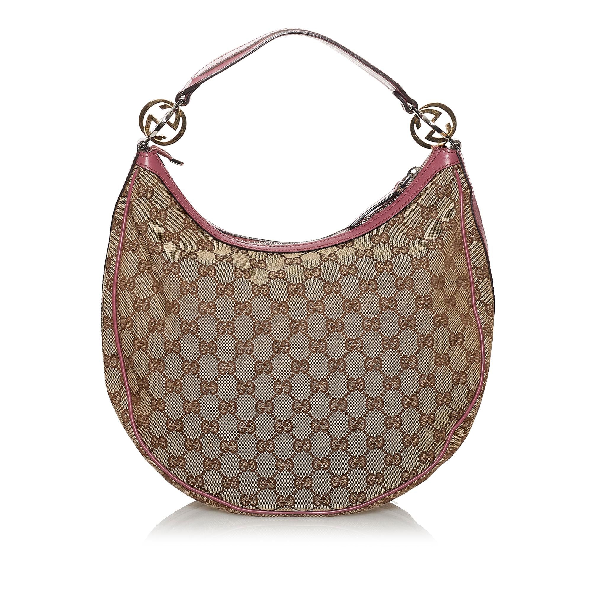 Gucci GG Canvas Twins Hobo Bag (SHG-29990)