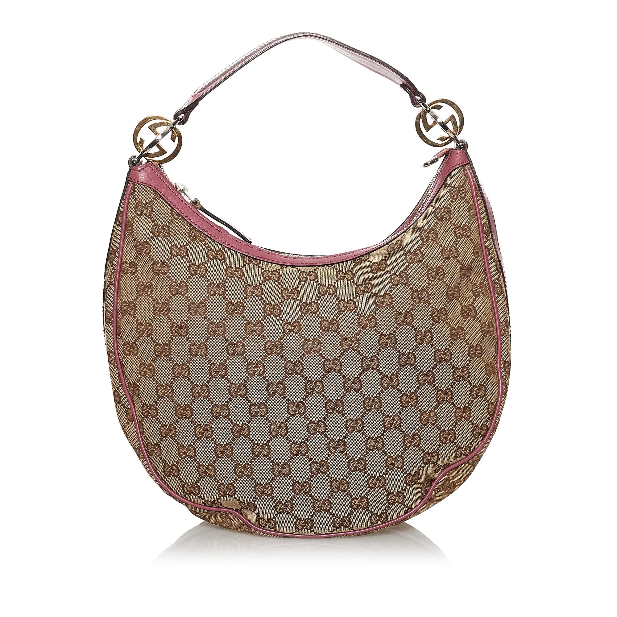 Gucci GG Canvas Twins Hobo Bag (SHG-29990)