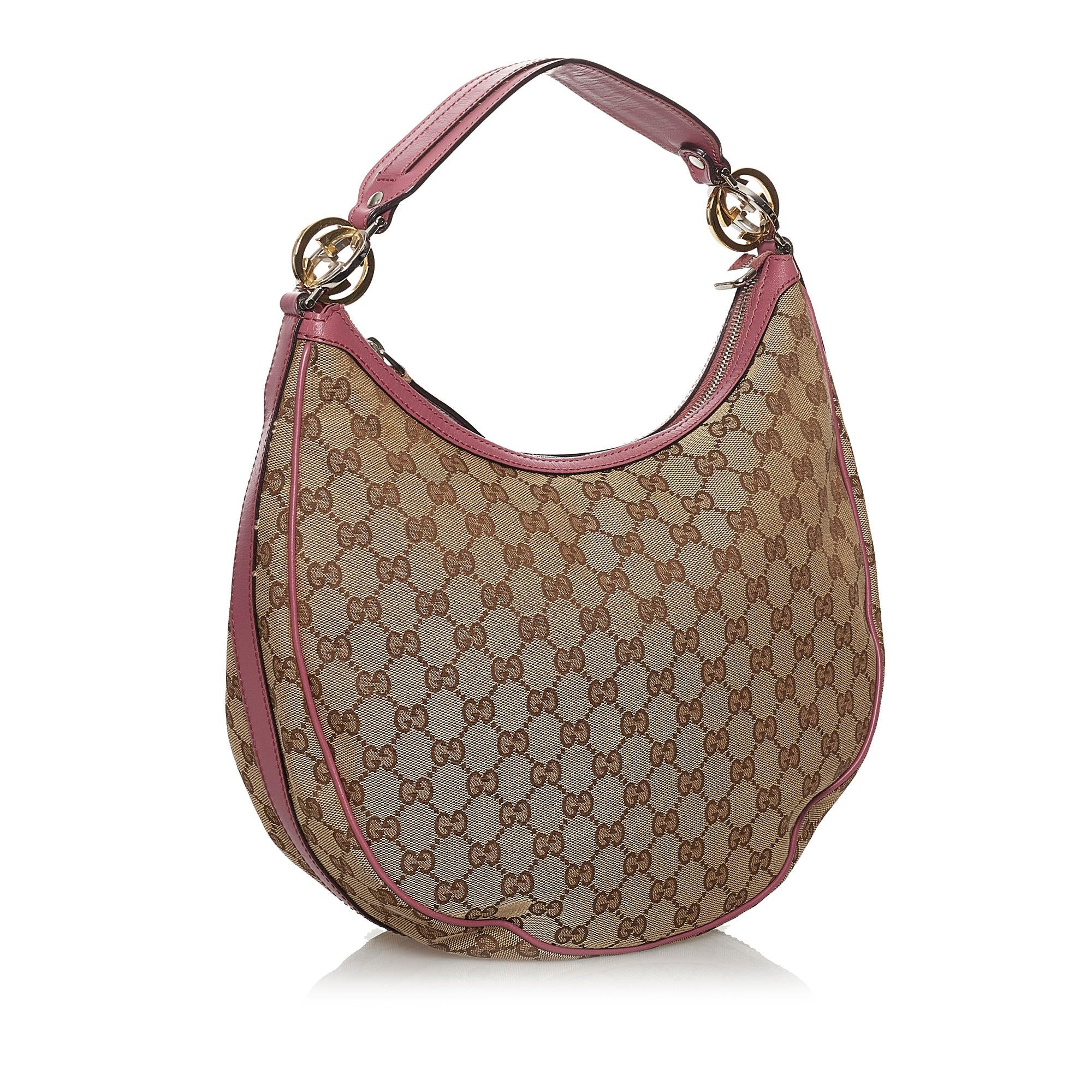 Gucci GG Canvas Twins Hobo Bag (SHG-29990)