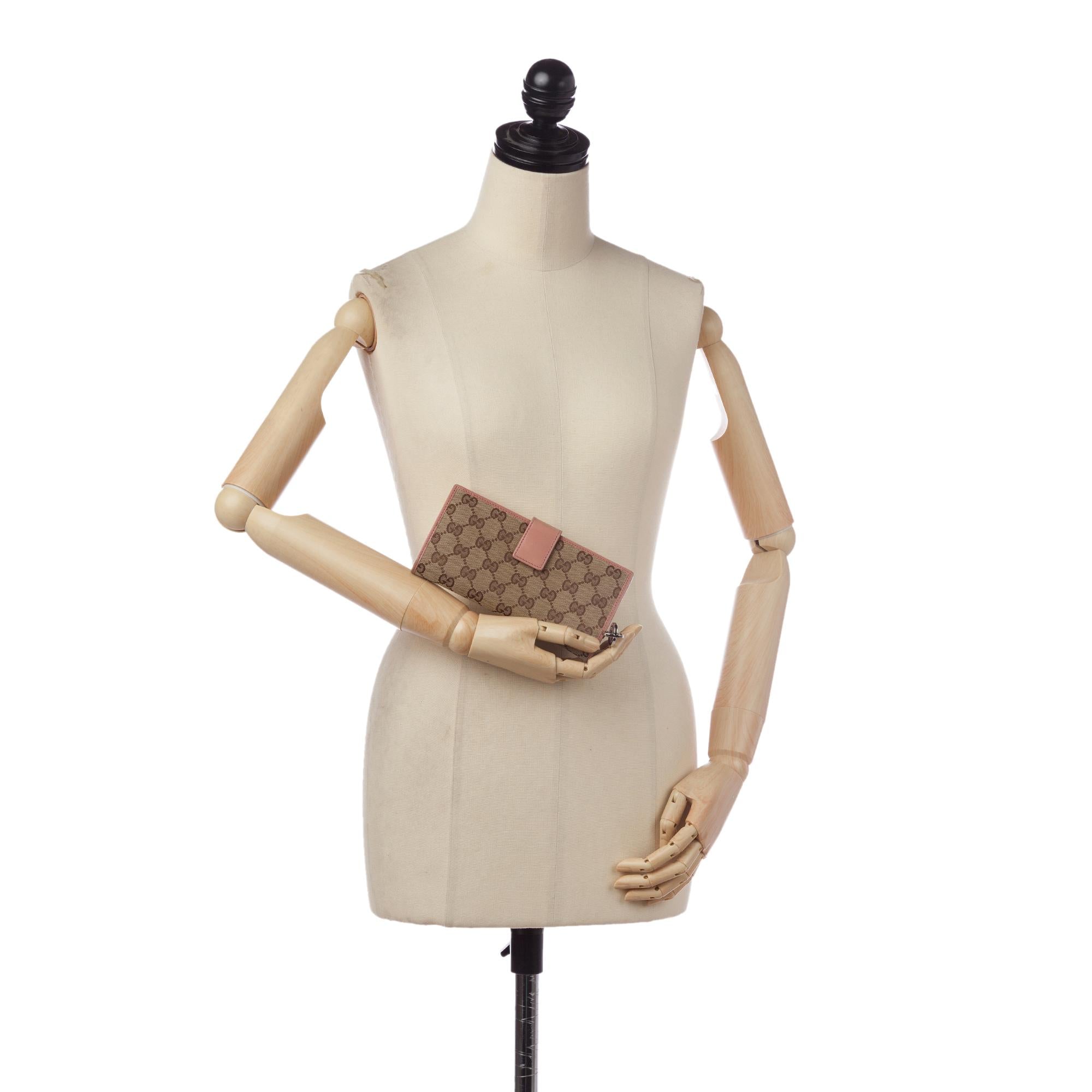 Gucci GG Canvas Wallet (SHG-34621)