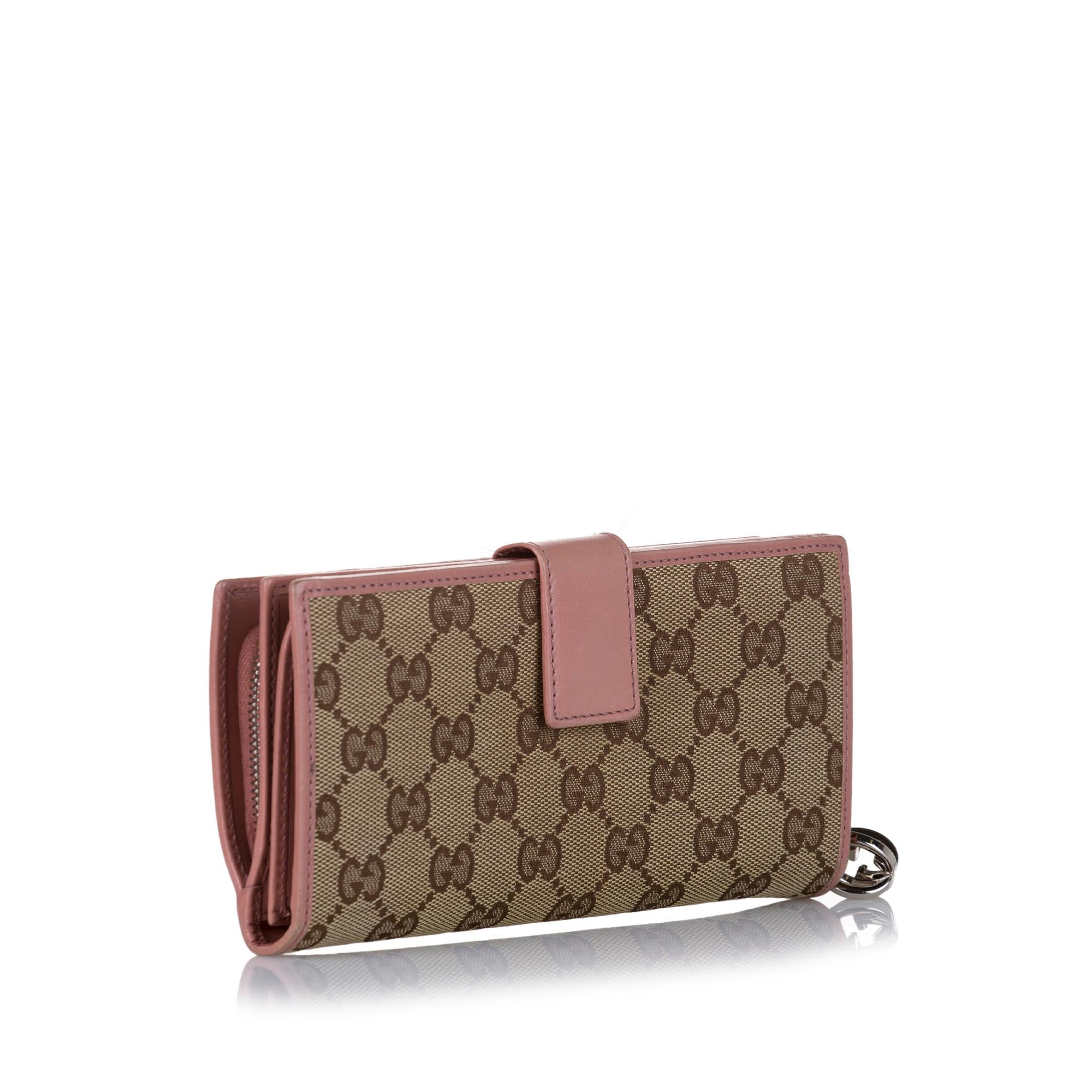 Gucci GG Canvas Wallet (SHG-34621)