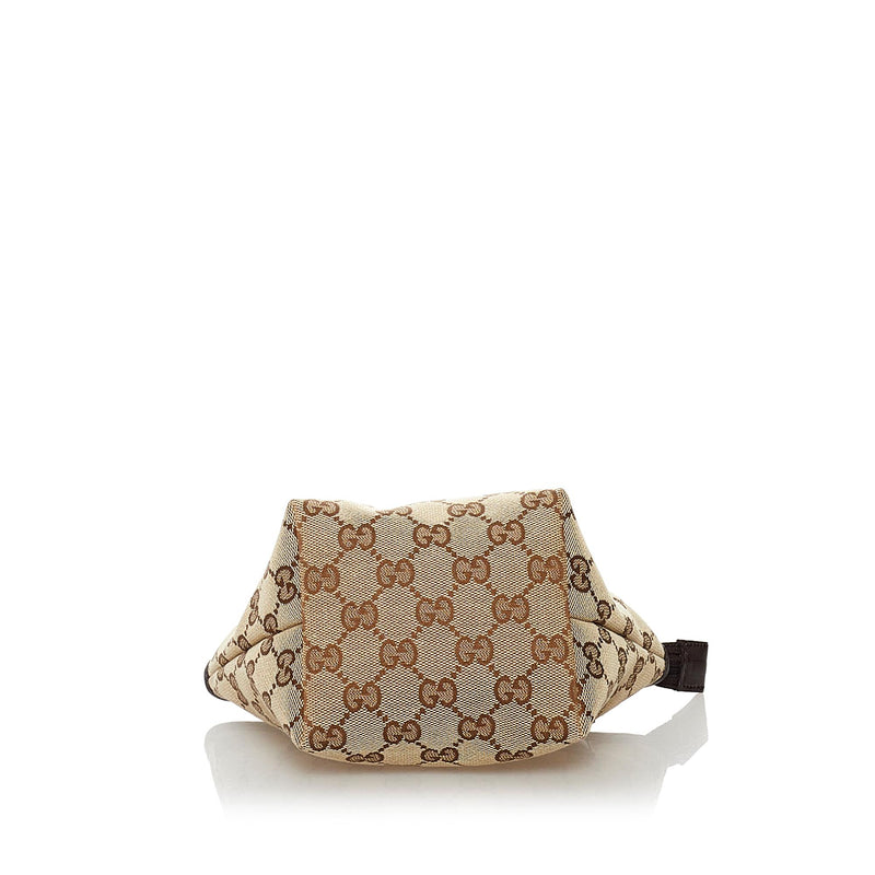 Gucci GG Canvas Web Handbag (SHG-32691)