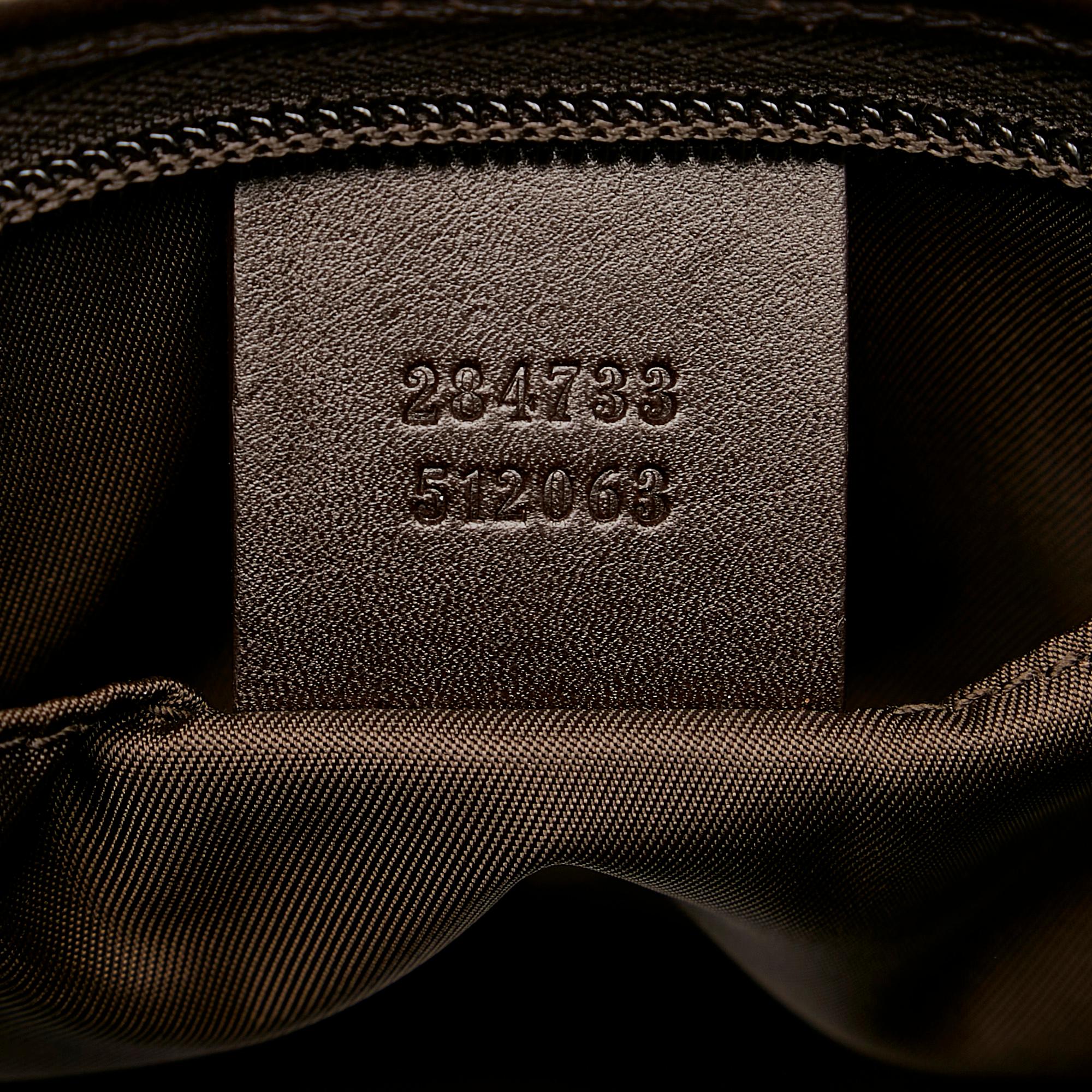 Gucci GG Canvas Web Handbag (SHG-32691)