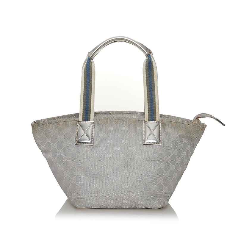 Gucci GG Canvas Web Handbag (SHG-36174)