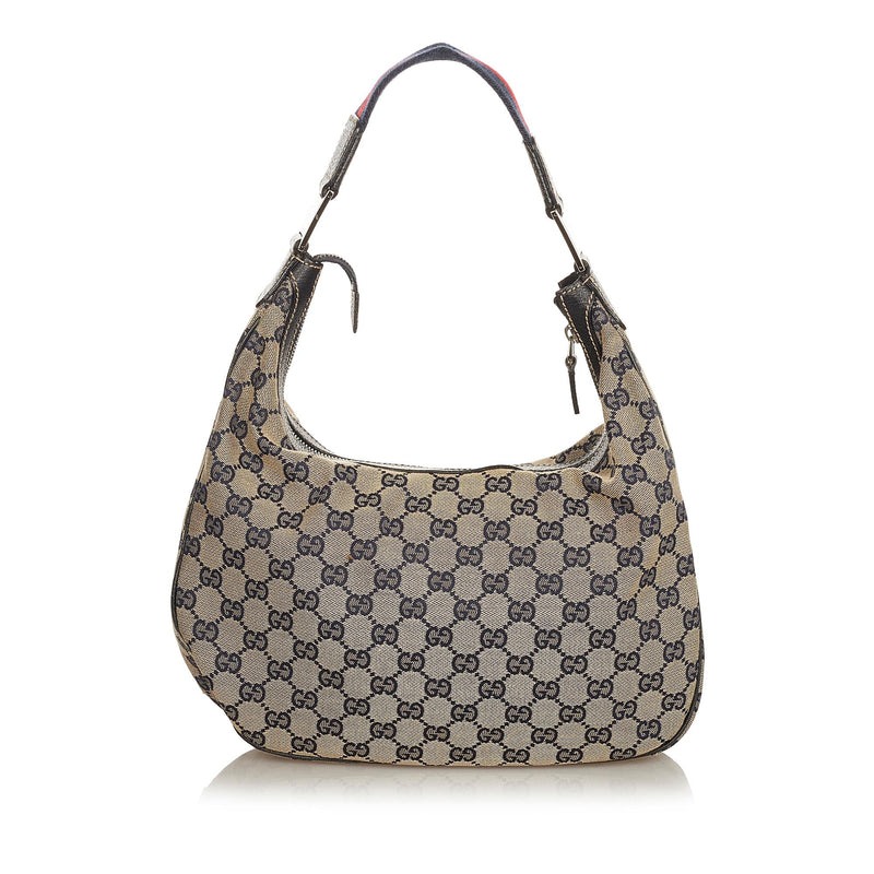 Gucci GG Canvas Web Shoulder Bag (SHG-25489)