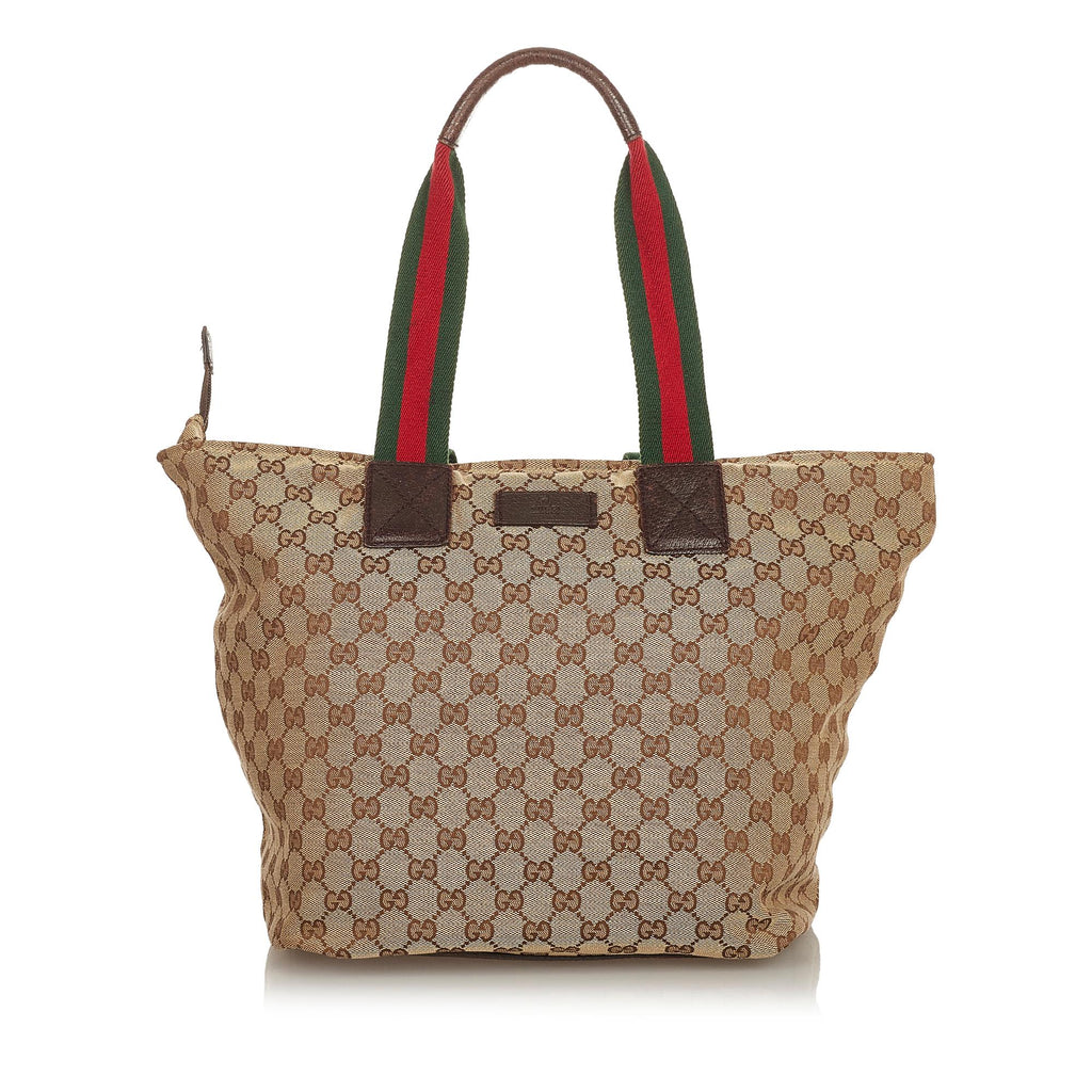 Gucci GG Canvas Tote Bag (SHG-34743) – LuxeDH