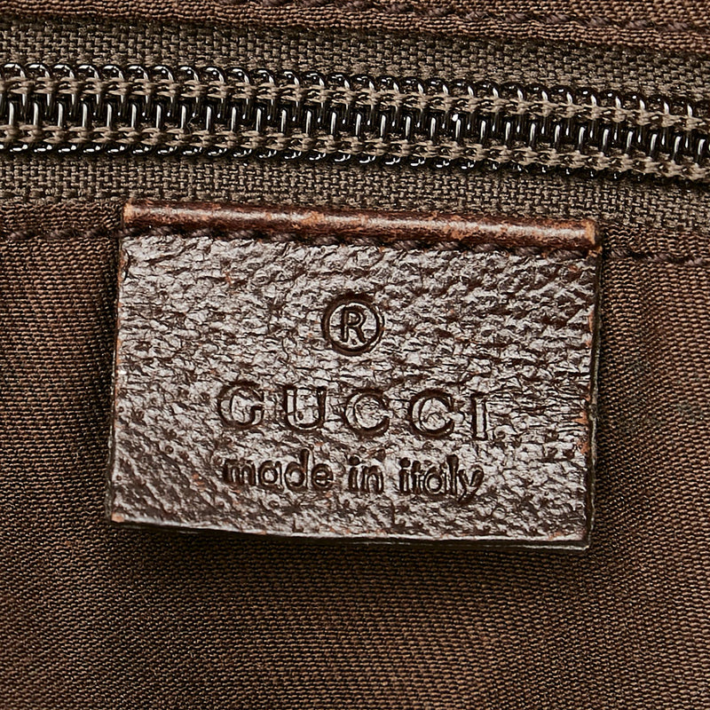 Gucci GG Canvas Web Tote Bag (SHG-26531)