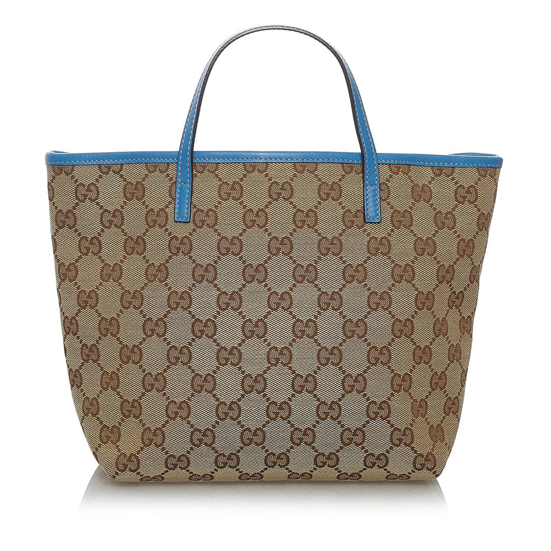 Gucci GG Canvas Zoo Tote Bag (SHG-29445)