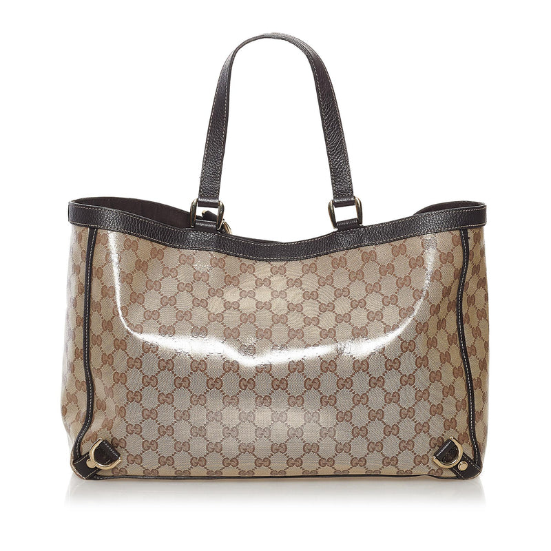 Gucci GG Crystal Abbey D-Ring Tote Bag (SHG-32323)