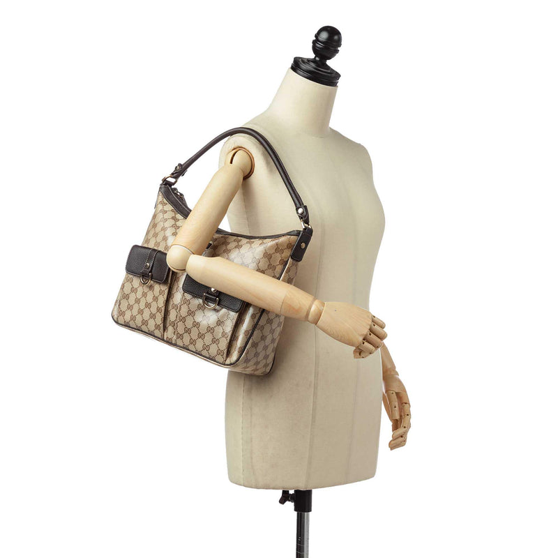 Gucci GG Crystal Shoulder Bag (SHG-19423)