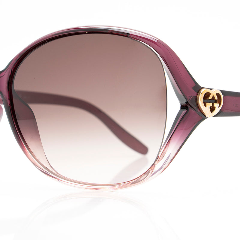 Gucci GG Heart Sunglasses (SHF-18786)
