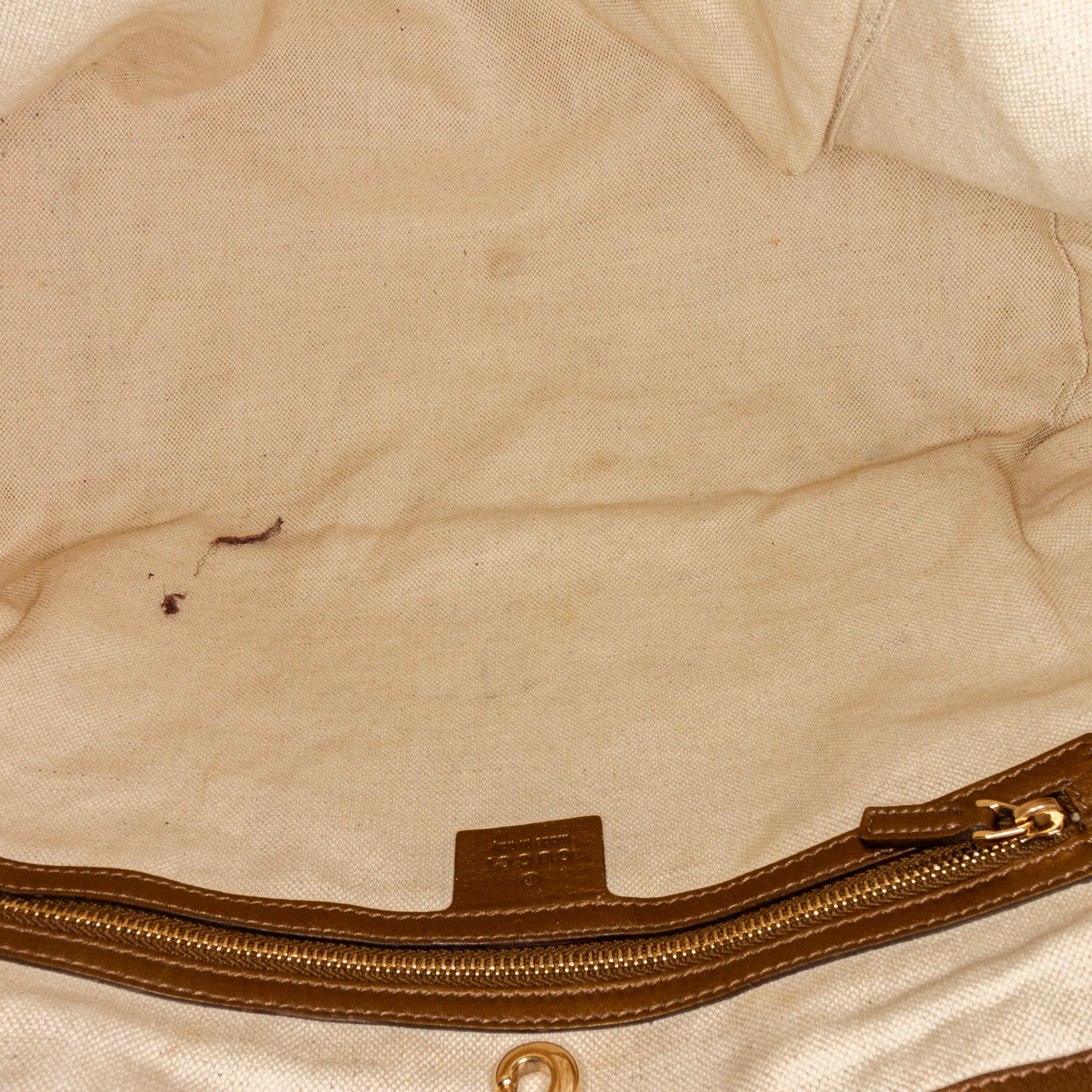 Gucci GG Lurex Heart Bit Tote Bag (SHG-30011)