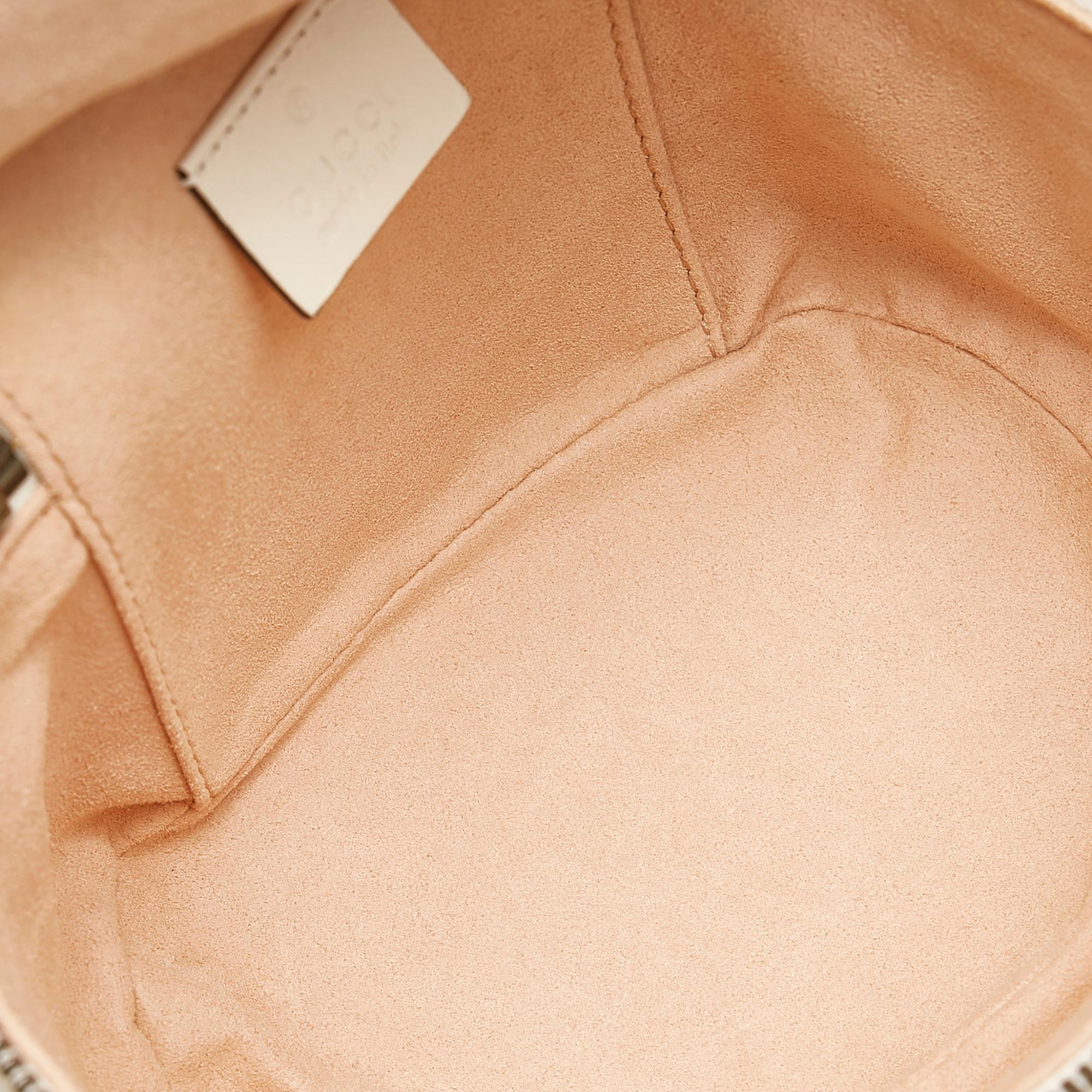 Gucci GG Marmont Leather Round Backpack (SHG-28597)