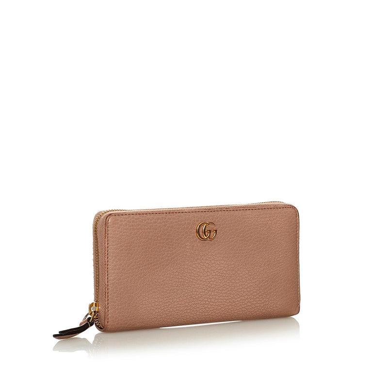 Gucci GG Marmont Leather Wallet (SHG-29633)
