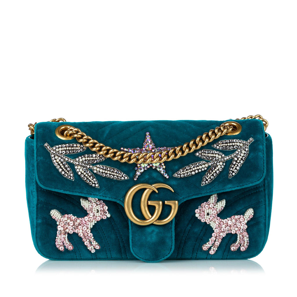 Gucci GG Crystal Crossbody Bag (SHG-FqrKm5) – LuxeDH