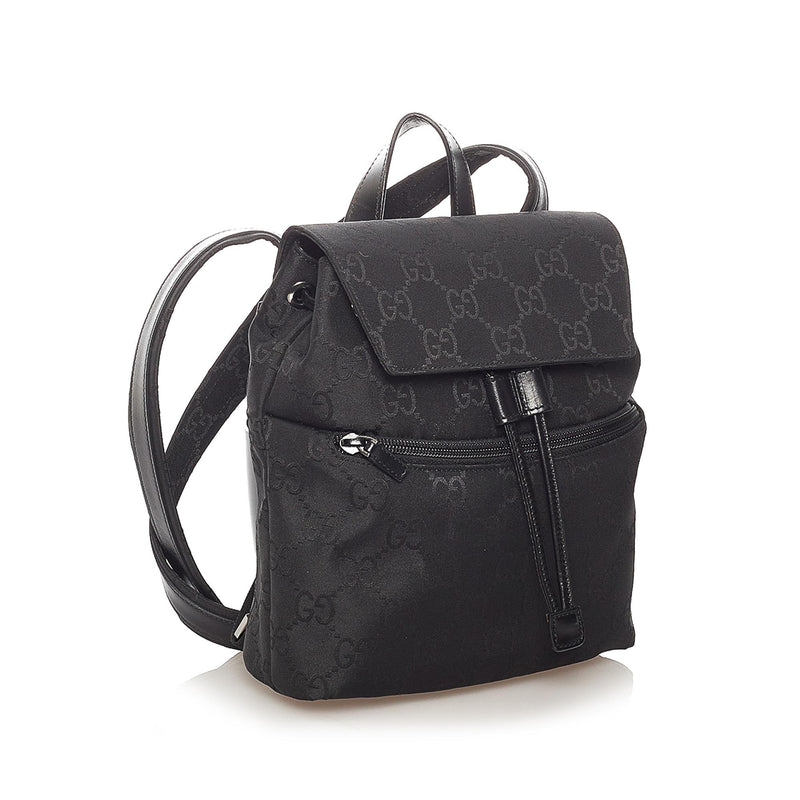 Gucci GG Nylon Backpack (SHG-27278) – LuxeDH