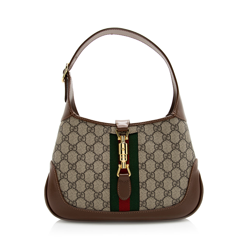 Gucci GG Supreme 1961 Jackie Small Shoulder Bag (SHF-20606)