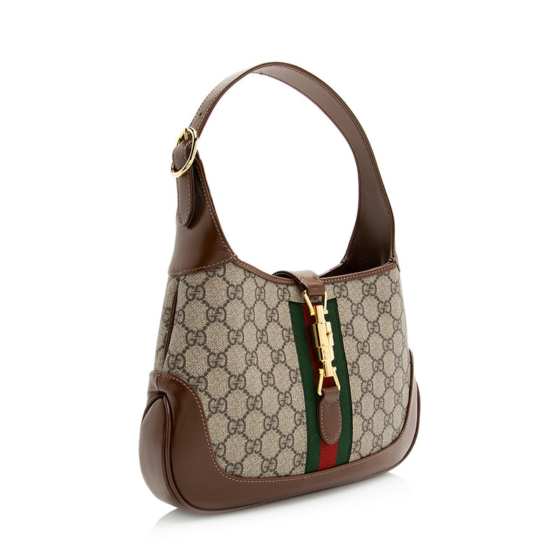 Gucci GG Supreme 1961 Jackie Small Shoulder Bag (SHF-20606)