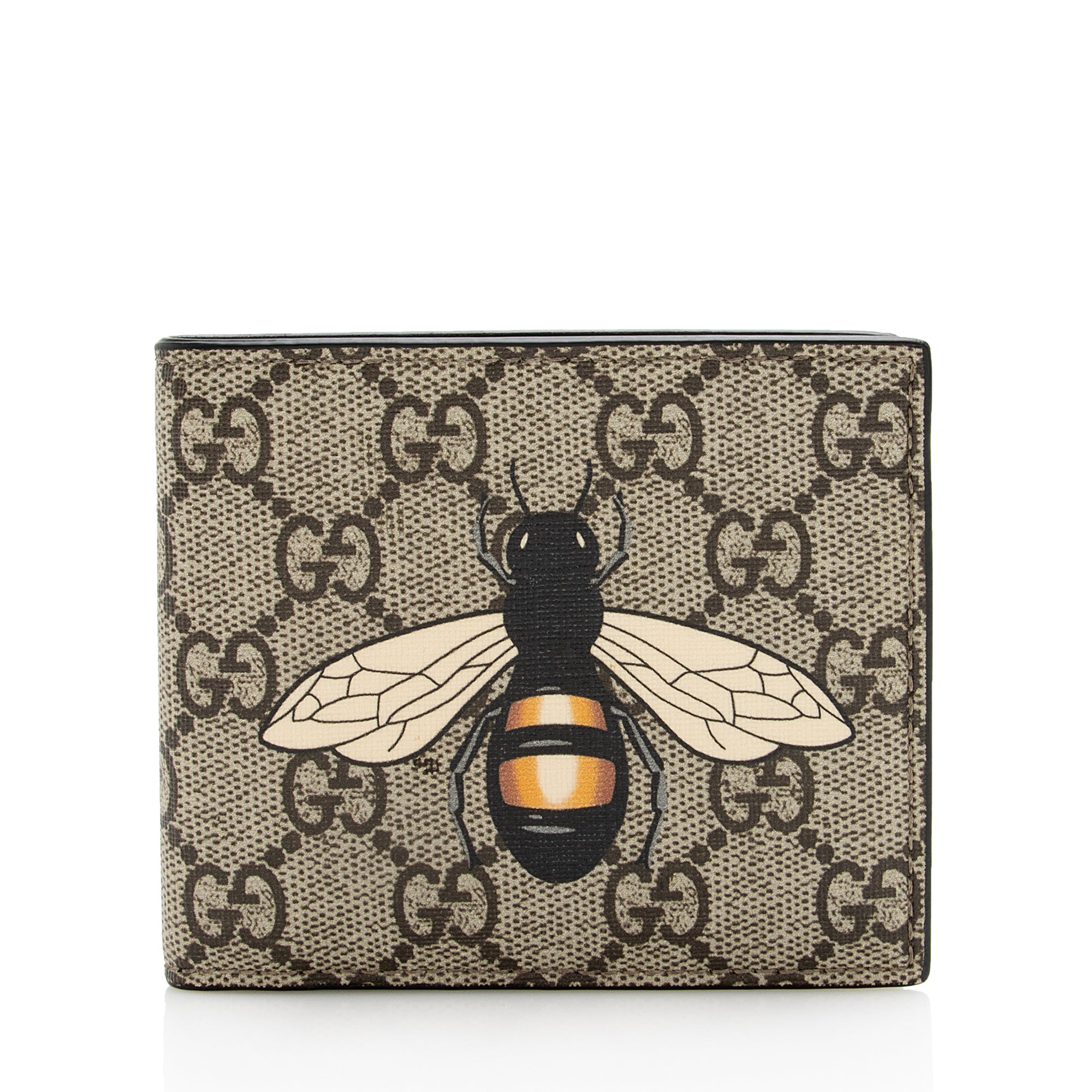 Gucci GG Supreme Bee Bi-Fold Wallet (SHF-22957)