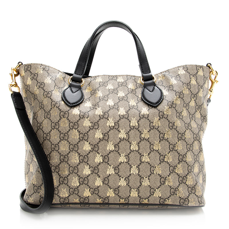 Luxury Designer GG Handbag Purse Gucci Bee Tote Bag From