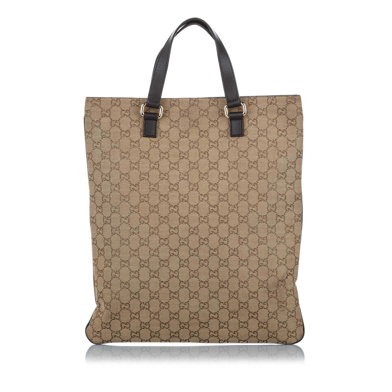 Gucci GG Supreme Canvas Tote Bag (SHG-20330) – LuxeDH