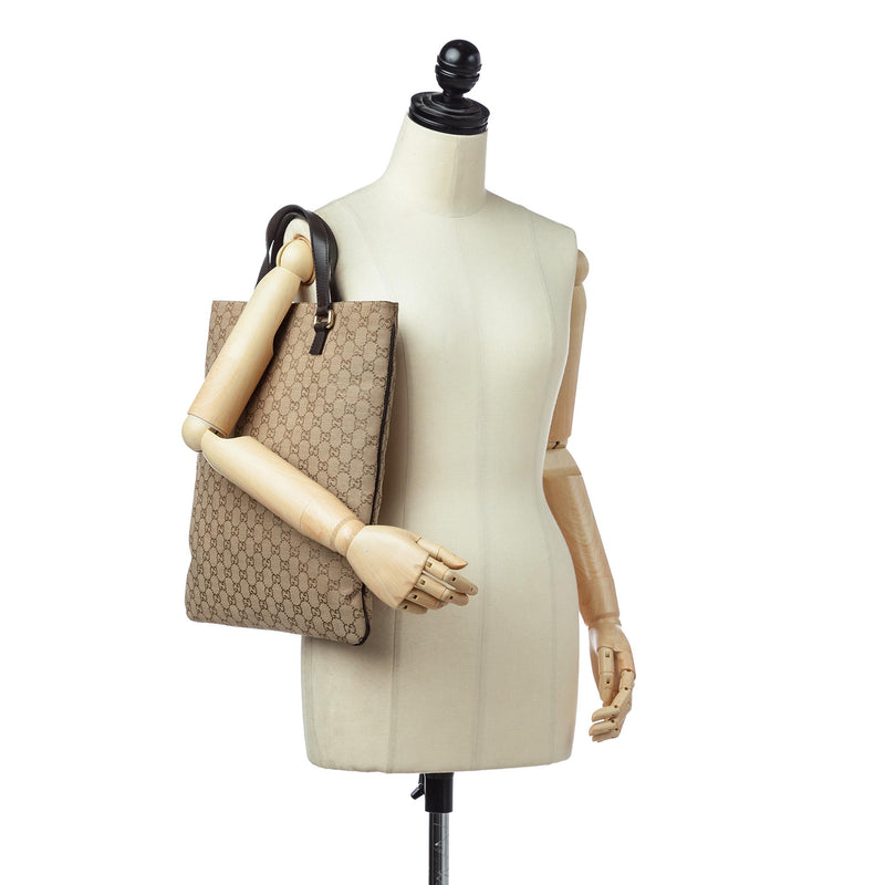Gucci GG Supreme Canvas Tote Bag (SHG-32179)