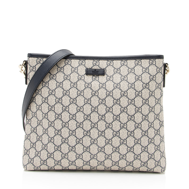 Gucci GG Canvas Flap Messenger Bag (SHF-Dgivt4) – LuxeDH