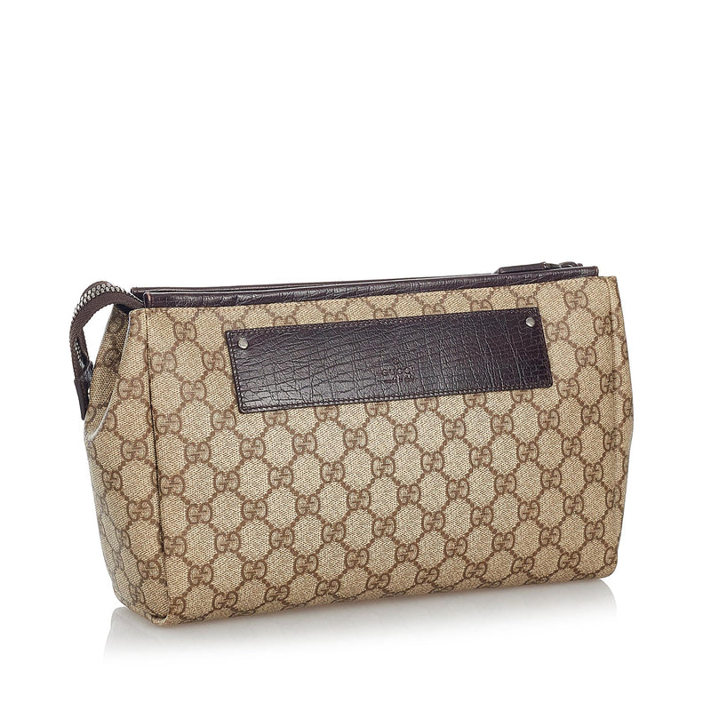 Gucci GG Supreme Clutch Bag (SHG-27183)