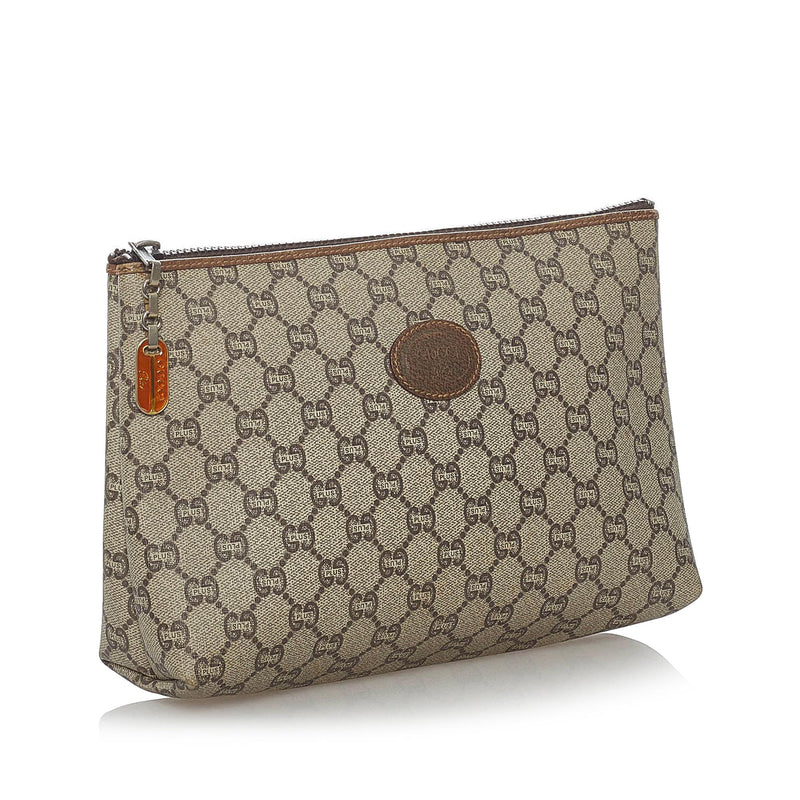 Gucci GG Supreme Clutch Bag (SHG-30889) – LuxeDH