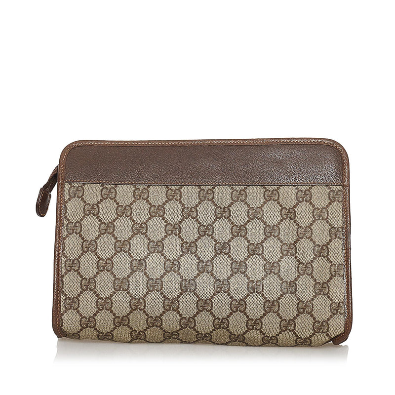 Gucci GG Supreme Clutch Bag (SHG-32201)