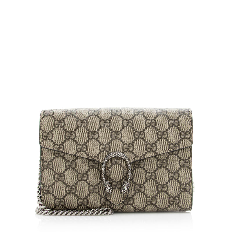 Gucci GG Supreme Dionysus Chain Wallet (SHF-20749)