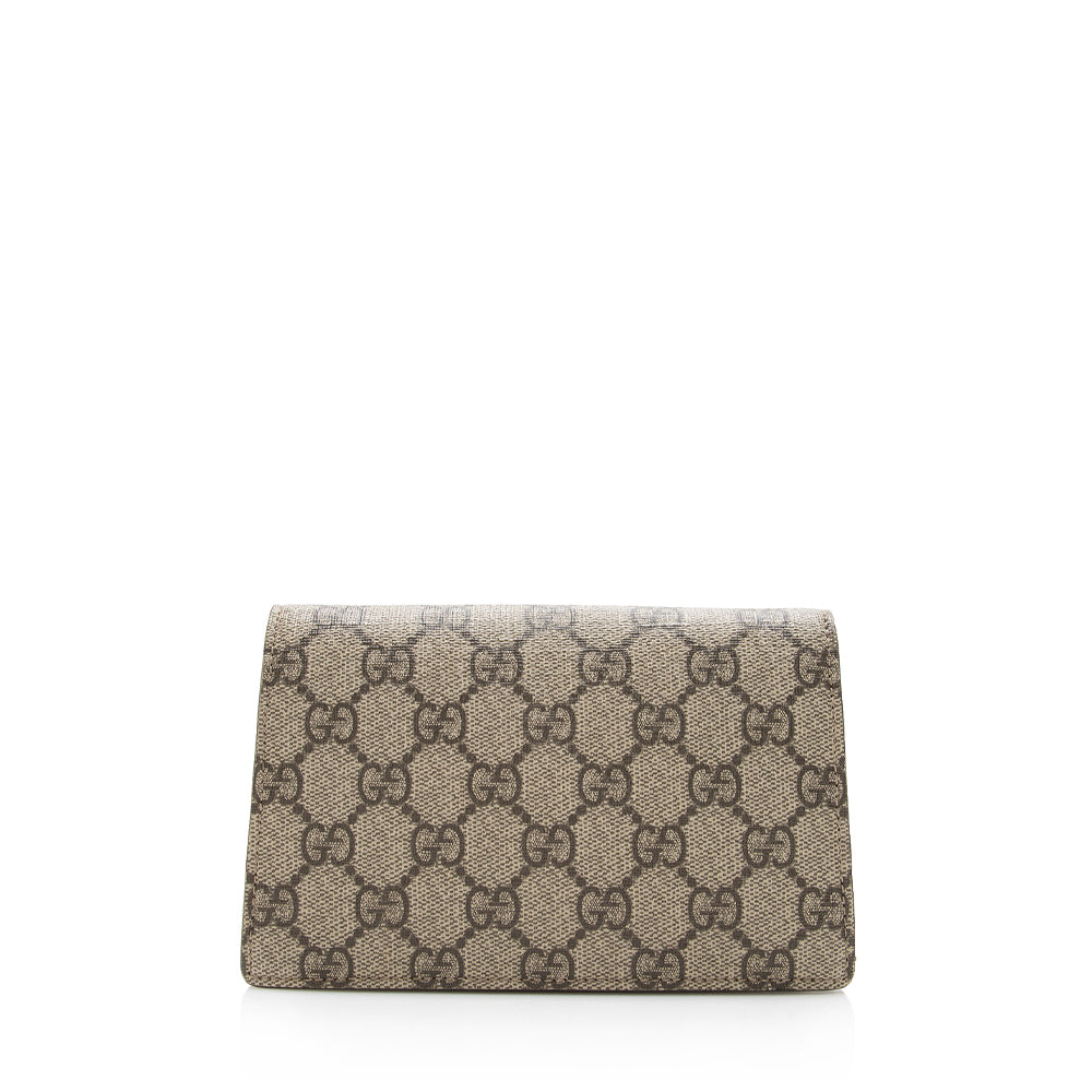 Gucci GG Supreme Dionysus Super Mini Bag (SHF-dkDI65)