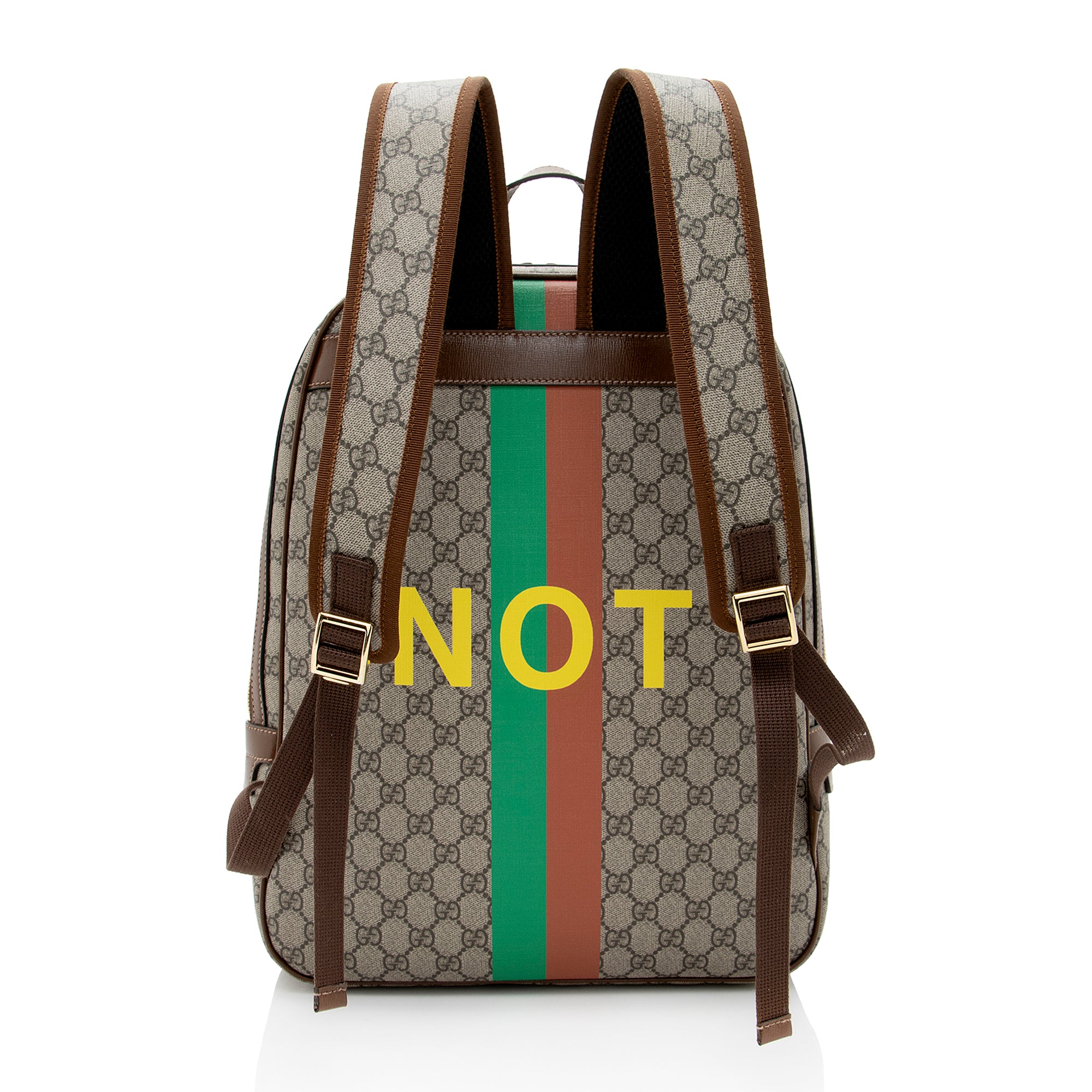 Gucci GG Supreme Fake/Not Medium Day Backpack (SHF-22255)