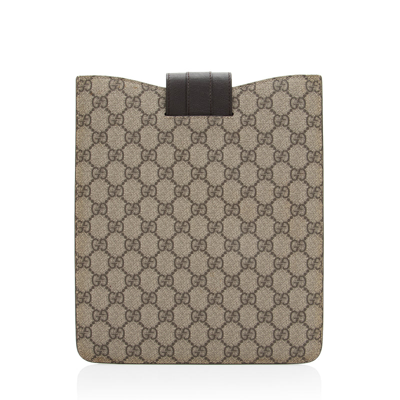 Gucci GG Supreme iPad Case (SHF-23407)
