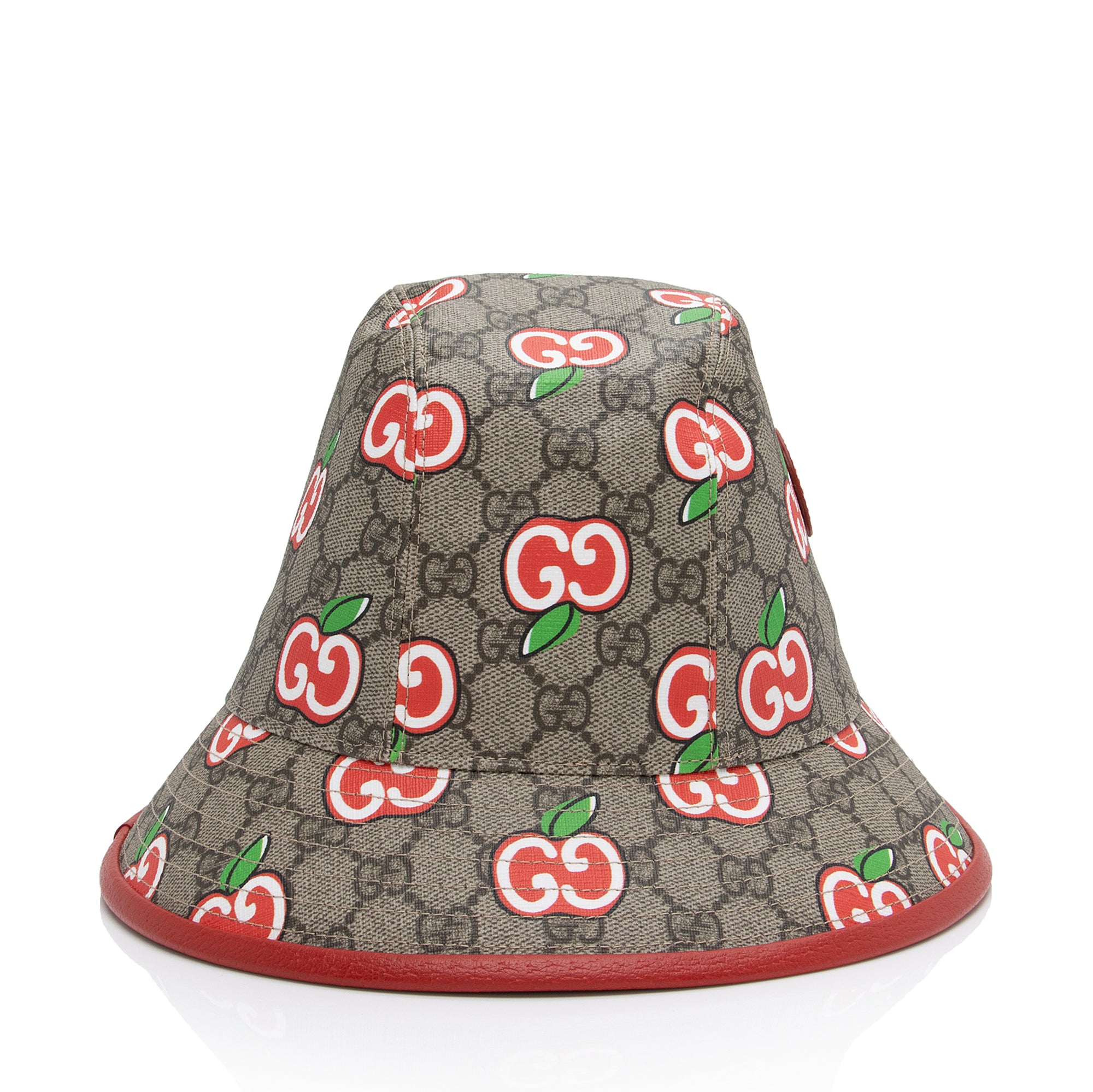 Gucci GG Supreme Les Pommes Bucket Hat - Size M (SHF-g323cG)