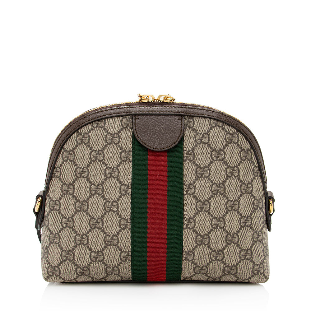 Gucci GG Supreme Ophidia Dome Small Shoulder Bag (SHF-19682)